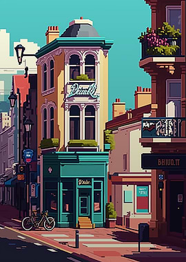 Brighton Pixel Art