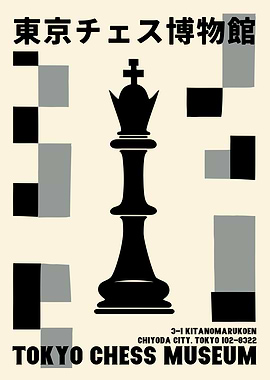 TOKYO CHESS MUSEUM Poster