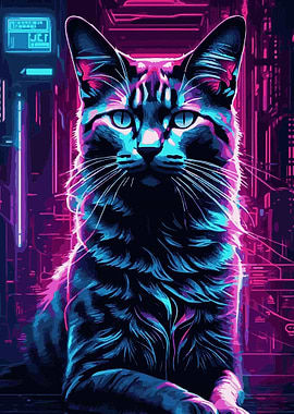 Cat Cyberpunk 6