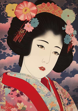 Japanese Geisha Maiko 09