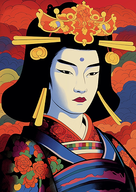 Japanese Geisha Maiko 01