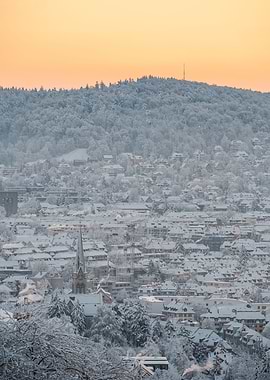 Winter Zurich Switzerland