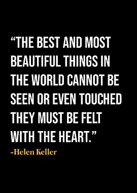 Helen Keller Quotes