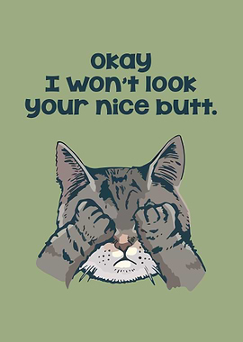 Funny Cat Toilet Sign