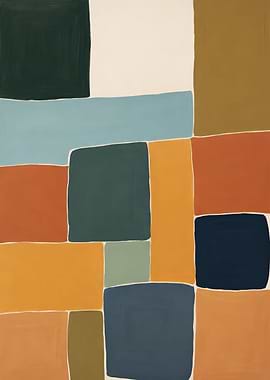 Retro Abstract Composition