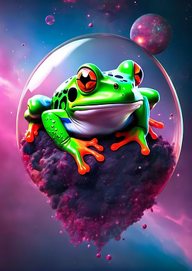 Frog Cosmic Space