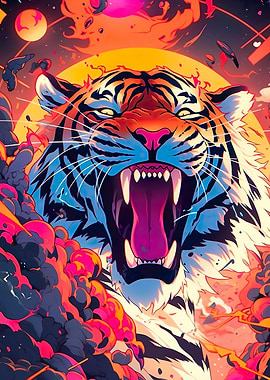 ferocious tiger anime