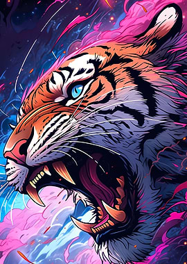ferocious tiger anime