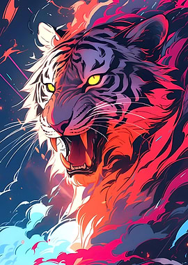 ferocious tiger anime