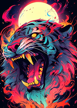 ferocious tiger anime