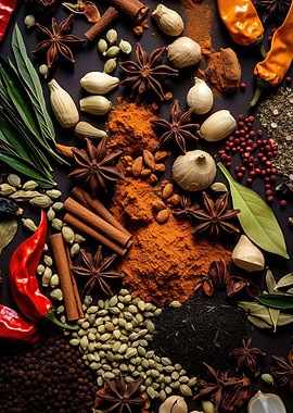 Spices Food and Kitchen