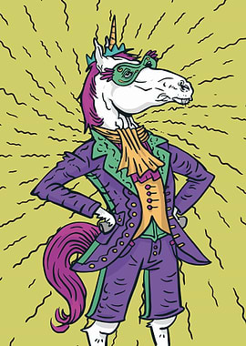 Mardi Gras Unicorn