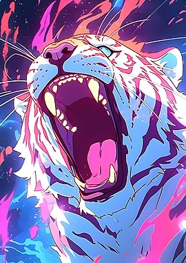 ferocious tiger anime