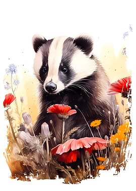 Badger Flower Gift