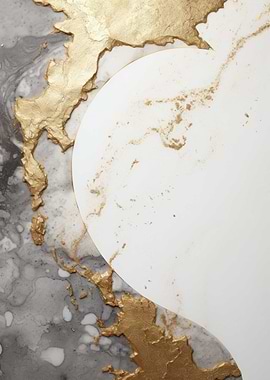 Abstract Gold Decor