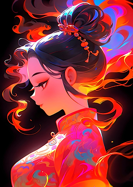 Beautiful Geisha anime