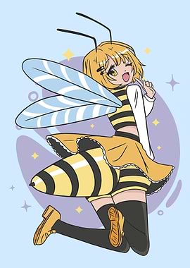 Bee Anime Girl