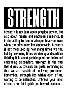 Strength