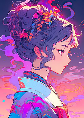 Beautiful Geisha anime