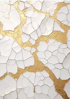Abstract Gold Decor