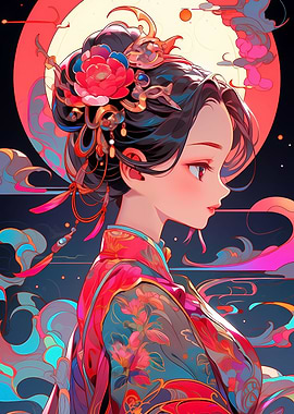 Beautiful Geisha anime