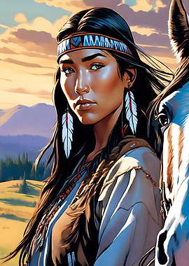 native american woman