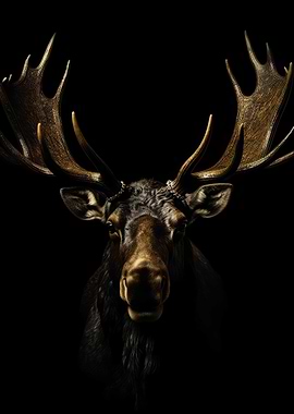 Gold Dark Antelope
