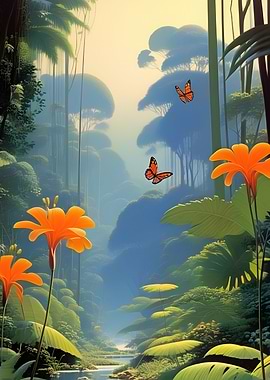 Butterfly Jungle