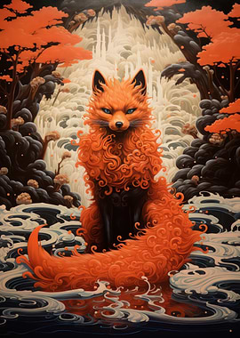 Kitsune Japanese Fox