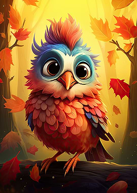 Fall autumn bird