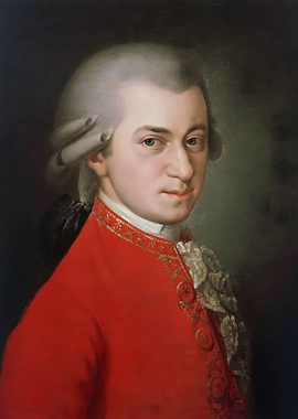Portrait of Mozart