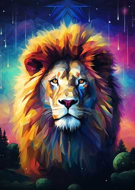 Geometric Lion
