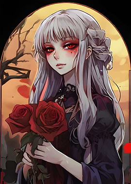 cute anime princess girl