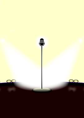 Open Mic Night Light