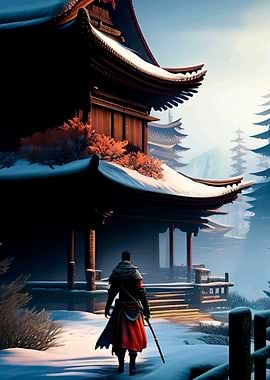 Sekiro the wolf samurai