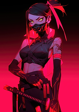 Japanese Ninja Girl