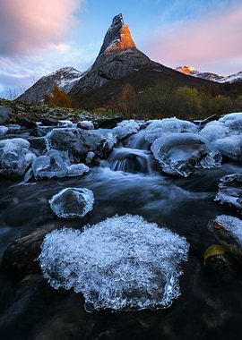 Frosty Evening in Norway