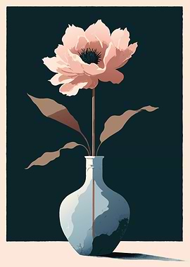 Still Life Flower and Vase