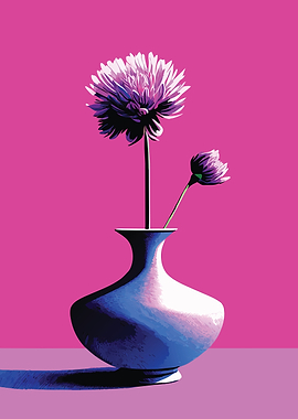 Still Life Flower and Vase