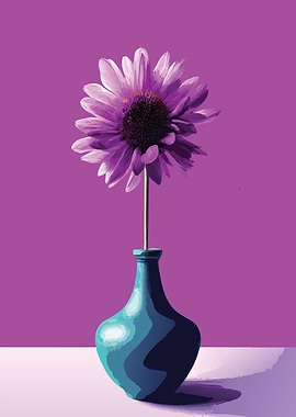 Still Life Flower and Vase