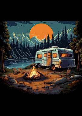 The Mountain Campfire