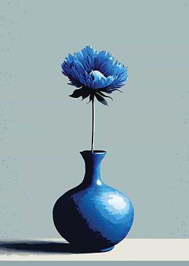 Still Life Flower and Vase