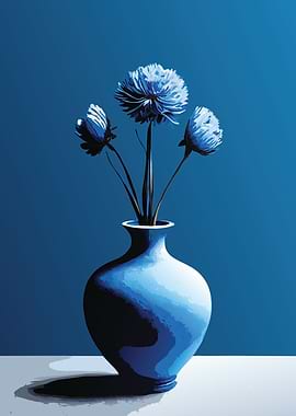 Still Life Flower and Vase