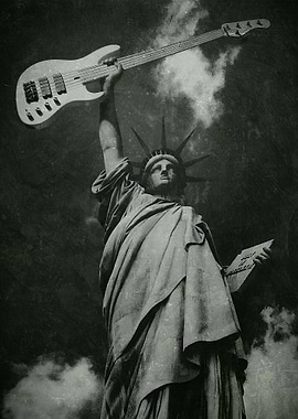 Statue of Liberty Guitar