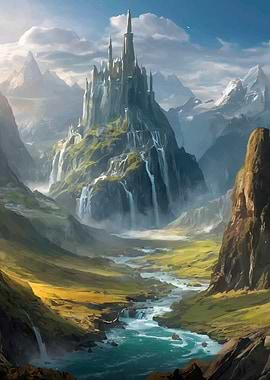 MEDIEVAL EPIC LANDSCAPE