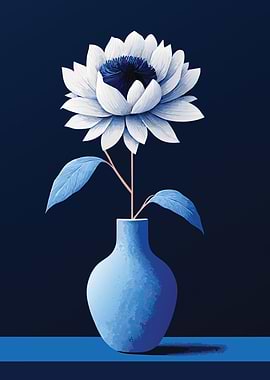 Still Life Flower and Vase