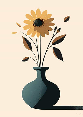 Still Life Flower and Vase