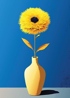 Still Life Flower and Vase