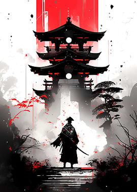 Japanese Samurai Shrine