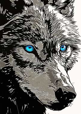 Blue Eye Wolf